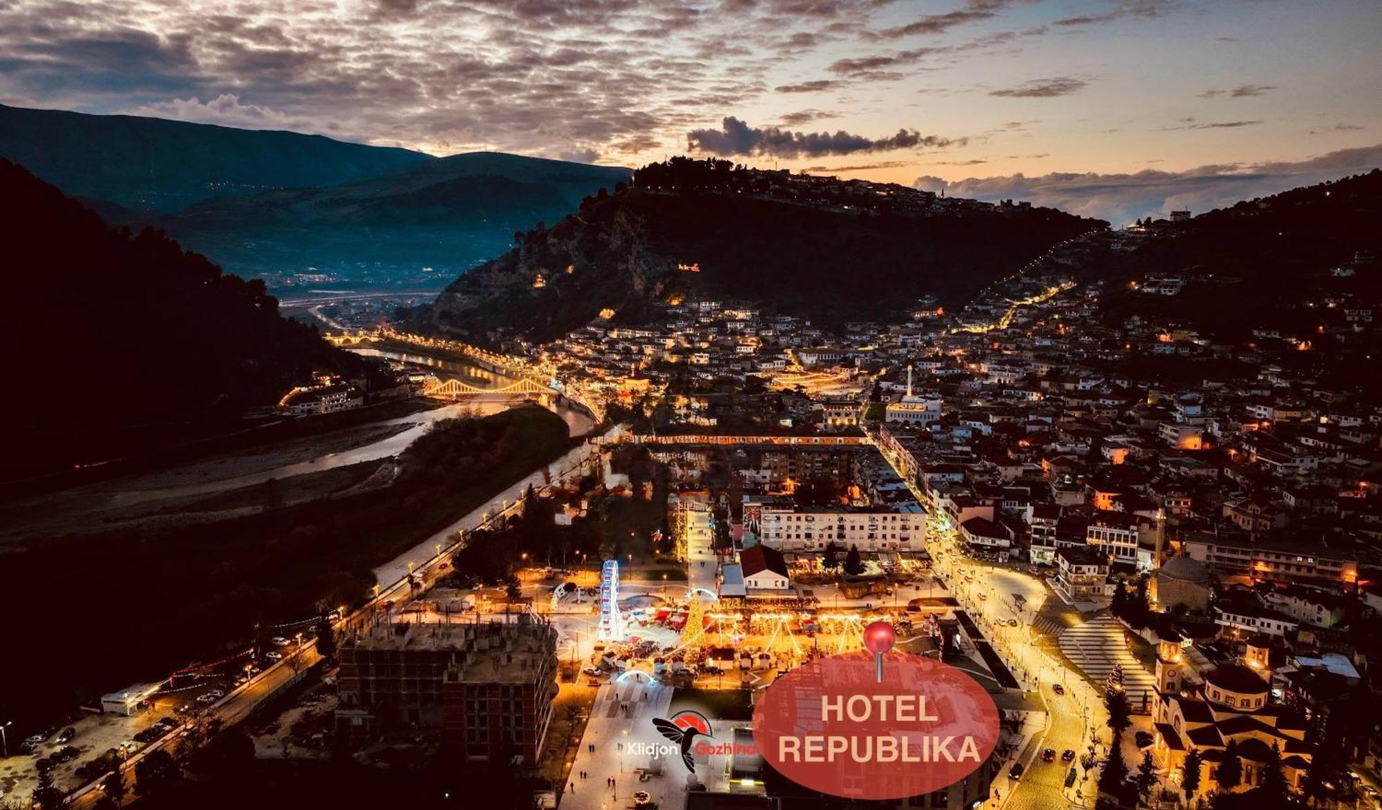 Hotel Republika Berat Ngoại thất bức ảnh